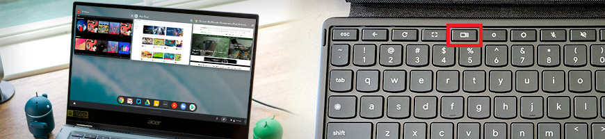 Overview mode and keyboard shortcut on Chromebook