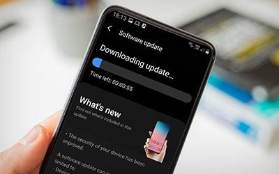 Software Update on Android Phone