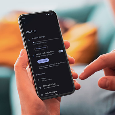 Backing up Android phone to Google Drive