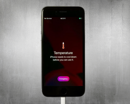 Overheated iPhone
