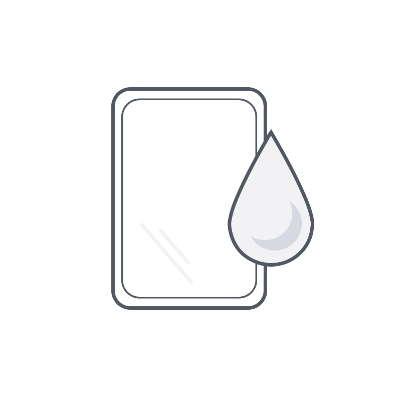 water damaged lcd screen fix quotation